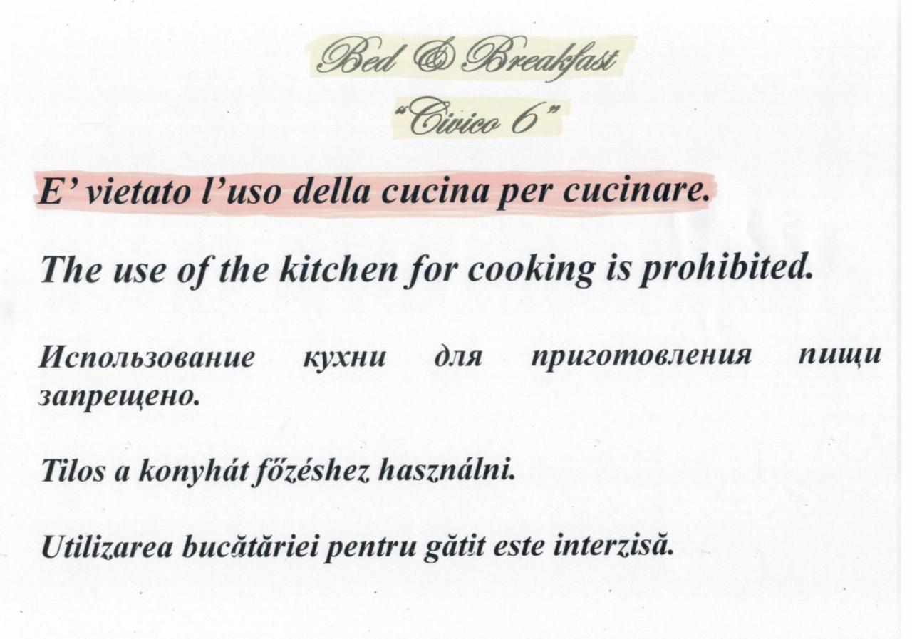 B & B Civico 6 Rooms Salerno Exterior photo